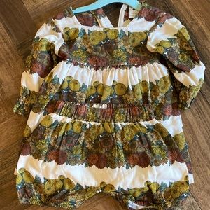 NWOT Kate Quinn organic cotton gauze fall outfit. 12-18m